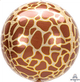 GIRAFFE PRINT ORBZ (PKG) Foil Balloon - Anagram