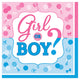6.5" Luncheon Napkins - Girl or Boy (16ct) - Amscan