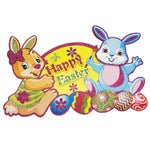 Glitter 3D Paper Plaque - Easter - Winner Party