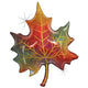 Glitter Fall Leaf 35″ Balloon