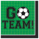 Go Team Soccer Beverage Napkins (36 count)