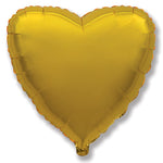 Gold Heart 65″ Foil Balloon by Imported from Instaballoons