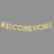 Gold Welcome Home Banner by Natural Star from Instaballoons