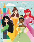 Goodie Bags - Disney Princess (8ct) - Unique