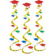 Grad Cap Whirls (3 count)