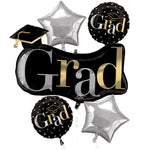 Grad Class Dismissed Foil Balloon Bouquet by Anagram from Instaballoons