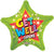 green PR Get Well Green Star 18″ Foil Balloons by Convergram from Instaballoons