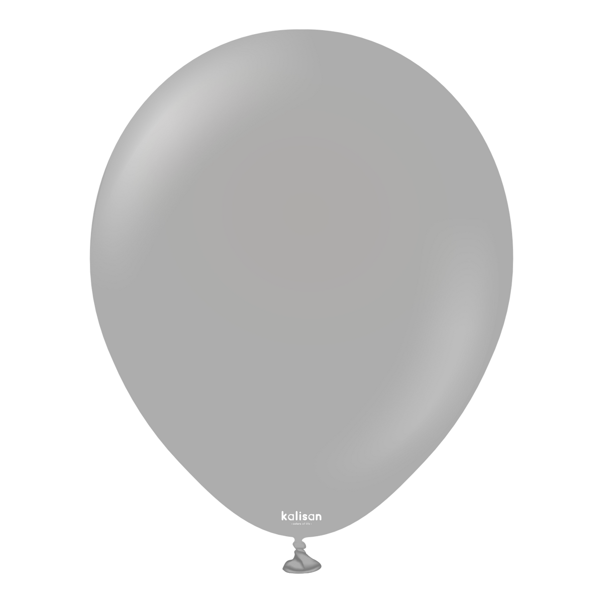 Grey 18″ Latex Balloons by Kalisan from Instaballoons