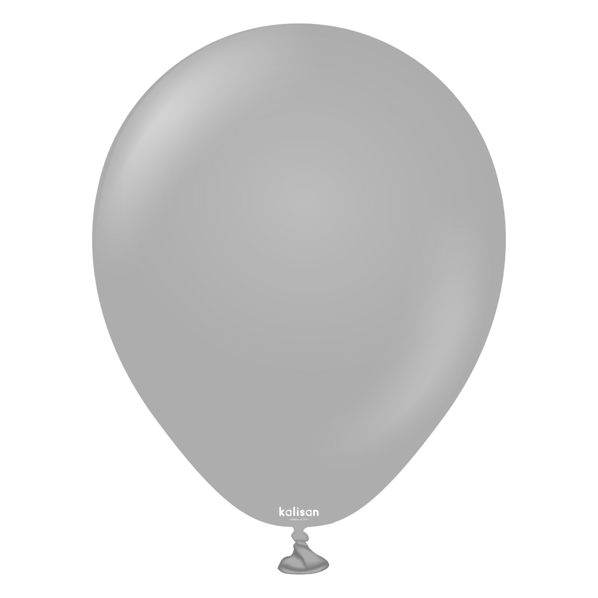 Grey 5″ Latex Balloons by Kalisan from Instaballoons