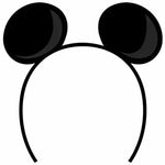 Hallmark Mickey Plastic Ears (5 count)