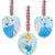 Hallmark Party Supplies Cinderella Hanging Decorations (3 count)