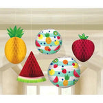Hanging Decorations - Hello Summer (5ct) - Amscan