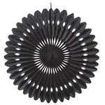 Hanging Fan Deco 16in Black 16″ by Amscan from Instaballoons