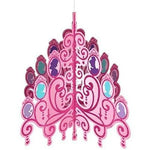 Hanging Glitter Chandelier - Disney Princess - Amscan