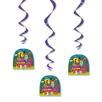 Hanging Swirl Decorations - Encanto (3ct) - Unique
