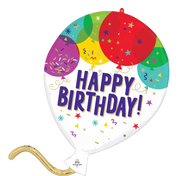 Happy Birthday Balloon 25″ Foil Balloon by Anagram from Instaballoons