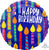 Happy Birthday Candles 18″ Foil Balloon by Anagram from Instaballoons