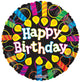 Happy Birthday Candles 18″ Balloon