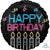 Happy Birthday Neon 18″ Foil Balloon by Anagram from Instaballoons