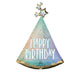 Happy Birthday Pastel Dream Hat 36″ Balloon