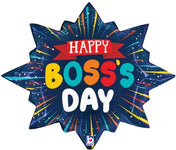 Happy Boss's Day Burst 32″ Foil Balloon by Betallic from Instaballoons