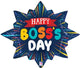 Happy Boss's Day Burst 32″ Balloon