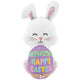 Happy Easter Egg Bunny 36″ Balloon