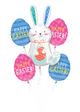 Happy Easter Funny Bunny Balloon Bouquet