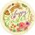 Happy Easter Paper Plates 9″ by Unique from Instaballoons