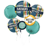 Happy Father's Day Bouquet Foil Balloon by Anagram from Instaballoons