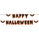 Happy Halloween Bat Banner Decoration