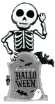 Happy Halloween Skeleton 67″ Foil Balloon by Betallic from Instaballoons