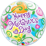 Happy Mother's Day Bubble 22″ by Qualatex from Instaballoons