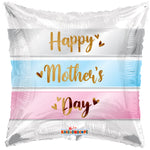 Happy Mother's Day Lines 18″ Foil Balloon by Convergram from Instaballoons