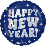 Happy New Year Holographic 18″ Foil Balloon by Prima from Instaballoons