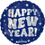 Happy New Year Holographic 18″ Foil Balloon by Prima from Instaballoons