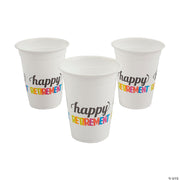 Happy Retirement 16oz Plastic Cups by Fun Express from Instaballoons