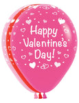 Happy Valentine's Day Assortment 11″ Latex Balloons by Sempertex from Instaballoons