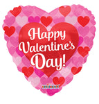 Happy Valentines Day 18″ Foil Balloon by Convergram from Instaballoons