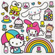 6.5" Luncheon Napkins - Hello Kitty (16ct) - Unique