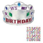 Heres To Your Bday Age Tiara by Amscan from Instaballoons