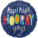 Hip Hip Hooray Yay! 18″ Foil Balloon by Anagram from Instaballoons