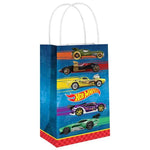 Hot Wheels Kraft Bags 8ct - Amscan