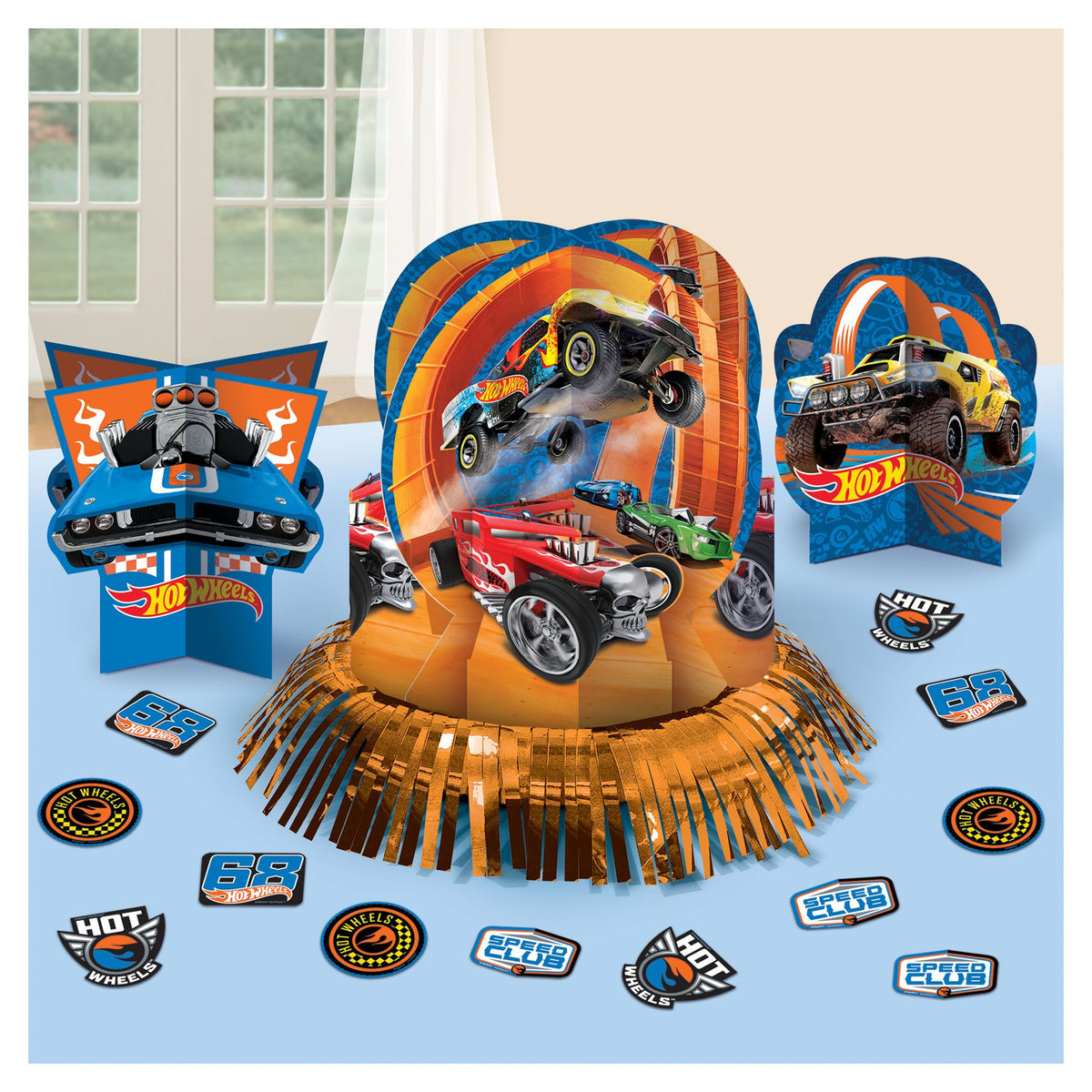 Hot Wheels Wild Racerª Table Decorating Kit - Amscan
