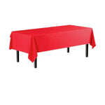108" Heavy Duty Rectangular Table Cover - Solid Color