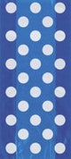 Blue Cello Bag Big Polka 11″ x 5″ (20 count)