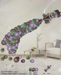 Imported Latex Red Wine Grape Colors Balloon Garland Kit