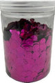 Metallic Confetti Jar - Fuchsia 1.5cm