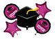 Bouquet School Color Fuchsia Balloon