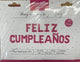 Feliz Cumpleanos Hot Pink 16″ Balloon Banner Set